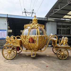 Poupée Princesse Cendrillon avec Chariot Citrouille, Jouet Princesse, Chariot Citrouille Taille Réelle - Product Image 2
