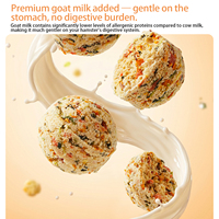 Friandises pour Hamsters Yee : Boulettes de Légumes et Viande, Complément Nutritionnel, Aliment à Mâcher au Poulet pour Hamsters Syriens et Nains, Collation Saine
