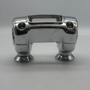 Risers Modificados de Aleación de Aluminio Cromado CNC de 1.25 Pulgadas de Alta Calidad para M8 Softail Breakout Street Bob - Product Image 3