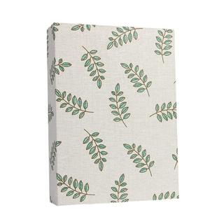 Álbum de fotos de cubierta de tela 100 bolsillos 4x6 fotos billetera portátil libro de memoria para fotos de vacaciones de aniversario de boda familiar - Product Image 1