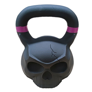 Kettlebell โครงกระดูกเหล็กหล่อปรับแต่งได้,ใบหน้าผี Kettlebells - Product Image 3