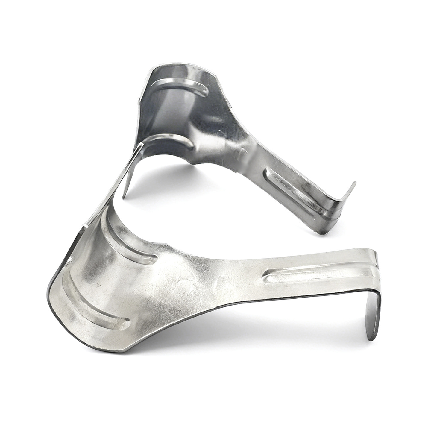 Silver S-shaped pendant