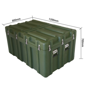 Grande mallette à outils de moulage par rotation en LLDPE 1200*800*700mm Portable et doublé EVA IP67 évalué étanche avec prise en charge OEM et ODM - Product Image 1