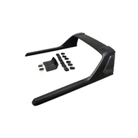 Pour Hilux Revo Rocco 2021 + Roll Bar Noir ABS Pickup Chase Rack Bed Sport Bar