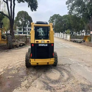 รถตักล้อยางมือสอง Cat 246D ขนาดกะทัดรัด สำหรับขายให้บริษัทเช่ารถและบริษัทให้เช่าเครื่องจักร - Product Image 4