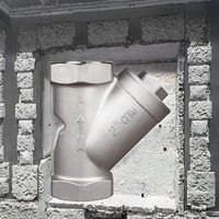 Saringan Tipe Y 3/8~4 Inch Ulir Betina 99-Y Filter Kuningan DN10-DN100 Kontrol Manual Air Suhu Sedang 1 Tahun Garansi Umum