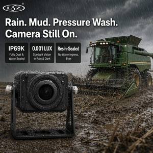 <span class=keywords><strong>Kit</strong></span> <span class=keywords><strong>de</strong></span> Cámara con Monitor para Vehículos <span class=keywords><strong>de</strong></span> 7 Pulgadas IP69K para Cosechadoras Agrícolas OEM - Product Image 2