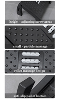 Repose-pieds réglable pour table de bureau, masseur de pieds, six niveaux
