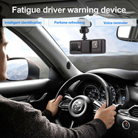Dispositivo de Alarma Antisueño para Conductor Karadar con Monitoreo de 24 Horas, Perfume Refrescante, Sensor de Fatiga para Auto de 12V, Detección Unidireccional de 45-65cm