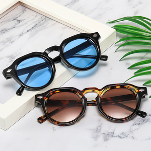 <span class=keywords><strong>2026</strong></span>年新作 ラウンドフレーム レディース ファッション UV400 フルフレーム ユニセックス サングラス おしゃれな日よけメガネ 卸売 - Product Image 2
