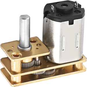 N20 Thu Nhỏ Tốc Độ Thấp Giảm Tốc <span class=keywords><strong>Dynamo</strong></span> 180 Độ Hộp Số Tỷ Lệ 1/100 <span class=keywords><strong>6V</strong></span> 12V 24Mm Mini DC Bánh Có Động Cơ - Product Image 1