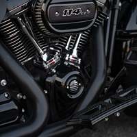 Cache-culbuteurs Star Stripe pour modèles Harley M8 Softail Touring