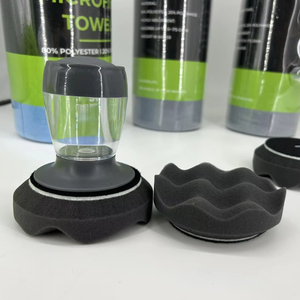 All in One <strong>Tire</strong> Shine Applicator Pad for <strong>Tires</strong> Trim Wax Dispense Sponge Kit for <strong>Tire</strong> Dashboard Plastic <strong>Dressing</strong> - Product Image 4