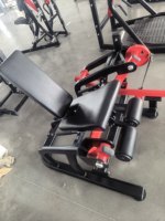 Machine d'extension des jambes à ceinture fixe, à charge libre, pour quadriceps assis, avec angle de dossier réglable, usage commercial pour salle de sport