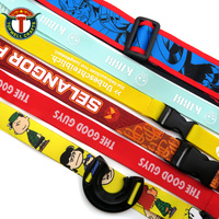 Porte-bouteille de boisson par sublimation, impression de couleur, personnalisé, portable, pièces, lanière de cou