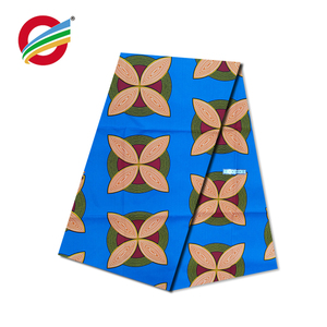 จาวาแอฟริกันพิมพ์ขี้ผึ้งผ้า 100% ผ้าฝ้าย stock lot - Product Image 4