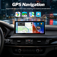 Écran tactile multimédia Linux 10,25 pouces pour BMW X5 F15 X6 F16 2014-2016 avec système NBT, CarPlay sans fil intégré et Android Auto