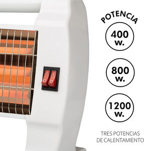 Radiateurs infrarouges à quartz portables sur pied, électriques, 3 tubes, 1200W, avec approbation CE CB RoHS, pour réchauffer les <span class=keywords><strong>pieds</strong></span> - Product Image 5