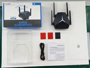 <span class=keywords><strong>Repetidor</strong></span> LAN Cableado de Doble Banda de 1200Mbps, 2.4GHz de Largo Alcance, 4 Antenas de 5.0dbi, 300-500m² - Product Image 5