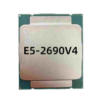 E5-2690V4 [14 Core 2.6GHz, Hanya D4] Unit Pemrosesan Pusat Server Komputer