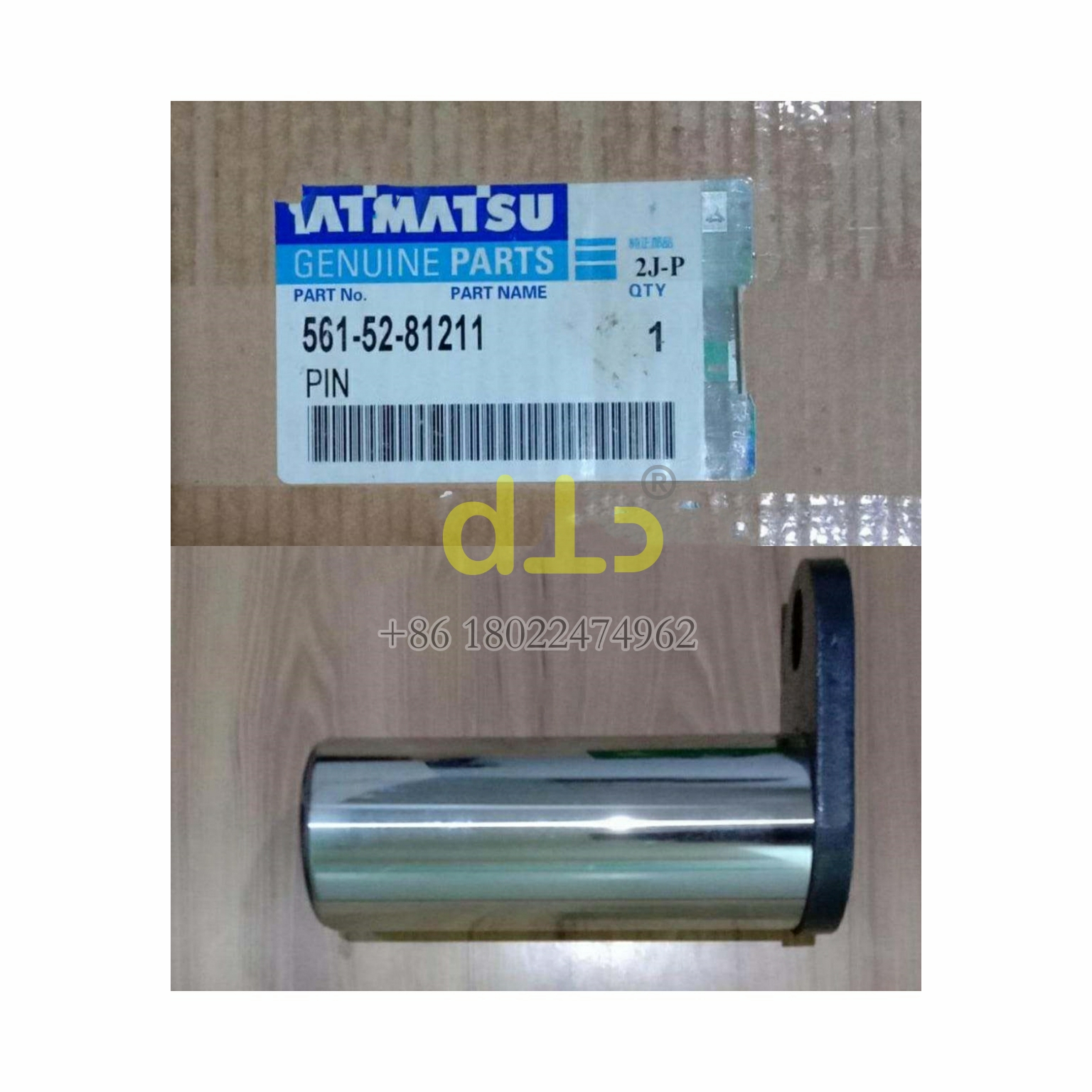 Construction Machinery Parts 561-52-81620 PIN Assy for Komatsu
