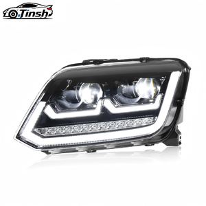 Ensemble de phares pour VW Amarok Pickup 2015-2020, mise à niveau 12V 50W LED DRL avec clignotants séquentiels - Product Image 1