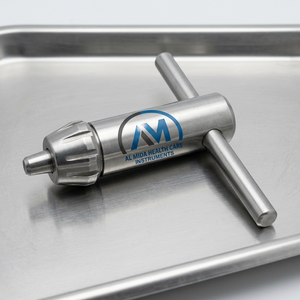 ชุดเครื่องมือผ่าตัดกระดูกแบบใช้มือทำจากสแตนเลสของ Al Mida Health Care Instruments ได้รับการรับรองมาตรฐาน CE และ ISO13485 Class - Product Image 4