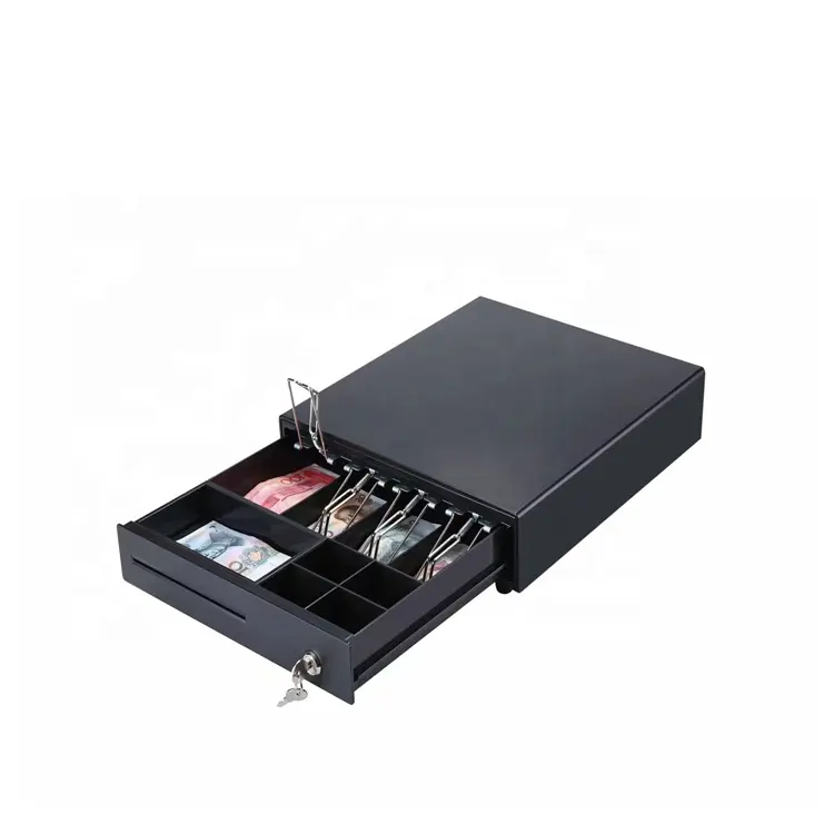 330MM Plastic Drawer Electronic Money Cash Drawer Pos Lock Pos System Cash Register Cash Drawer