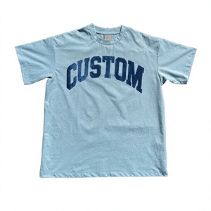 Japanese Hip Hop Yarn Dyed Print Crew Neck Men Short Sleeve <b>Tee</b> 180 Grams Simple Trendy Versatile Fashion Casual Popular Daily - Product Image 2