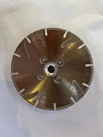 Disque en diamant galvanisé, nouveau, avec bride M14 pour la coupe du marbre