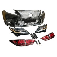 Pare-chocs avant de style LS modifié, phares LED, feux arrière compatibles avec Lexus ES200 ES250 ES300H ES350 2012-2017