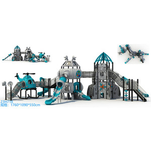 Équipement de glisse extérieur durable pour les aires de jeux des enfants, des parcs et des écoles - Product Image 2