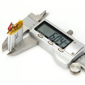 Kc cb ul oem usb סוללות נטענת dtp 602035 702035 <span class=keywords><strong>3.7v</strong></span> 400mah 450mah <span class=keywords><strong>lipo</strong></span> סוללת ליתיום עבור שעון חכם - Product Image 3