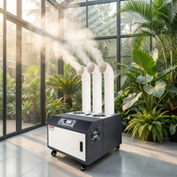 Humidificateur ultrasonique industriel électrique 24 kg/h, fabricant OEM, pour usine textile, entrepôt, salle de culture, contrôle de l'humidité CVC