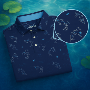 Conception de haute qualité Imprimer Simple Léger Graphique 4 Way Stretch Shirt Premium Golf Polo Shirt Logo personnalisé - Product Image 1