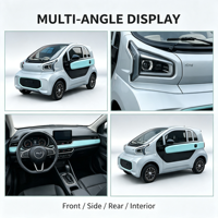 Véhicules électriques à énergie nouvelle à prix d'usine, voitures à double cabine, micro-voitures électriques à basse vitesse, mini-voitures pour les courses quotidiennes