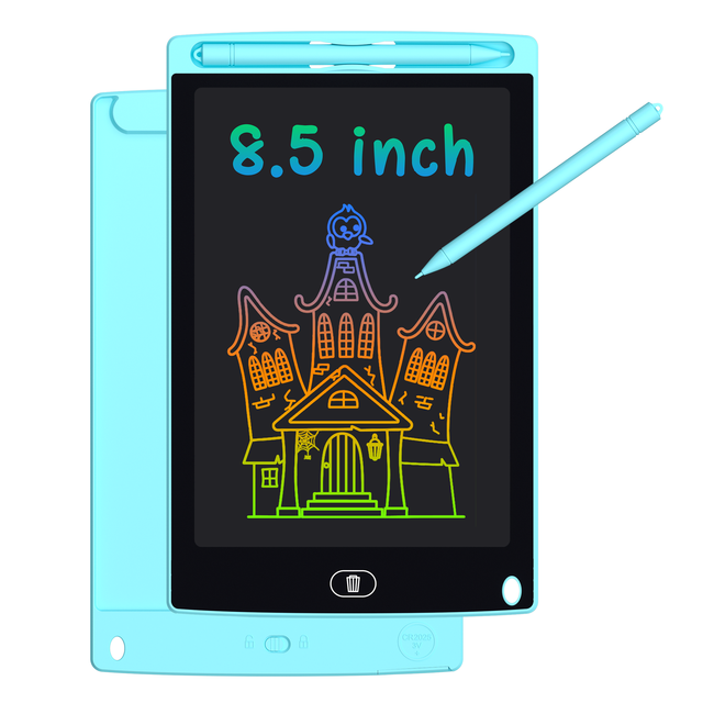 HX Hot Selling 8.5In Electronic LCD Drawing Tablet LCD Screen Writing Board Graphic Drawing Electronic Color Lcd Writing Tablet