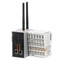 Controlador Lógico Programable (PLC) ED-PLC2010 Basado en Codesys, Compatible con Protocolos MQTT, OPC UA, EtherCAT, Modbus TCP, RS232, RS485, Expansión de E/S Múltiples