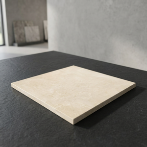 Asto Crema en ciment R11: 20mm d'épaisseur, 600x600mm, carreaux d'extérieur robustes en pierre de porcelaine de couleur beige, offres de projets - Product Image 2