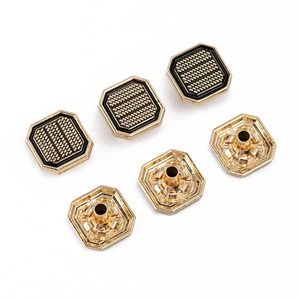 Nuevo Botón a Presión de Aleación de Zinc Metálico Color Dorado con Logotipo de Marca Personalizado para Thobe - Product Image 6