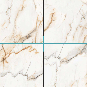 กระเบื้องปูพื้นเคลือบพอร์ซเลนมันวาวขนาด8มม. เคลือบเงา600x600มม. ขัดเงาทนต่อการสึกหรอใช้กลางแจ้งในร่ม - Product Image 2