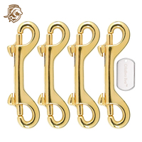 Laiton Trigger Clip Pivotant Mousqueton Pivotant Mousqueton En Laiton En Laiton Déclenchement Mousqueton