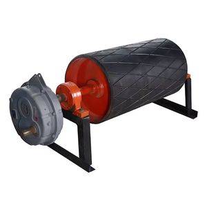 High Quality Steel and Wooden Conveyor From China OEM Customizable <b>Drum</b> Head for Crusher Good Price - Product Image 2