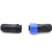 Adaptateur de système d'énergie solaire 30A 230V, prise 3 phases, contact en cuivre, rond, femelle/mâle, 2 broches, boîtier PC, IP67
