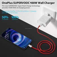 Adaptateur secteur OnePlus Supervooc 100W, prise UK, chargeur de voyage, chargeur rapide 100W, câble USB pour OnePlus 13/13R/12R/11