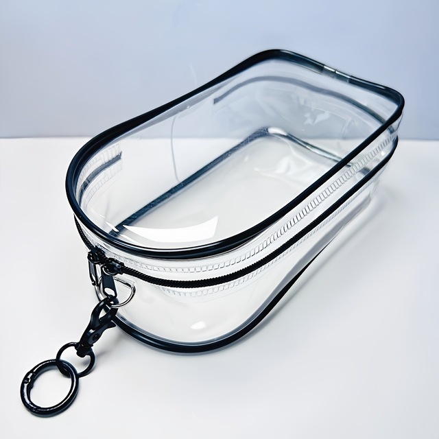 Custom Logo Clear PVC Dustproof Storage Bag Cute Doll Carrier for Cotton Plush Toys Outdoor Baby Stroller