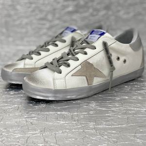 Zapatos Casuales de Cuero Genuino, Estilo de Diseñador de Marca de Lujo con Decoración de Estrella Dorada y Logotipo GGBD, Zapatos para Caminar - Product Image 4