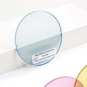 CR39 renkli güneş Lens ile FUYUANDA Unisex güneş gözlüğü moda renk degrade gölge UV koruyucu gözlük - Product Image 1