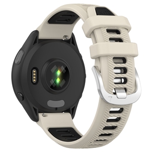 Bracelet bicolore en Silicone pour <span class=keywords><strong>montre</strong></span> intelligente <span class=keywords><strong>Garmin</strong></span> Forerunner 265 265s, bracelet bicolore, 18mm, 20MM, 22mm - Product Image 6