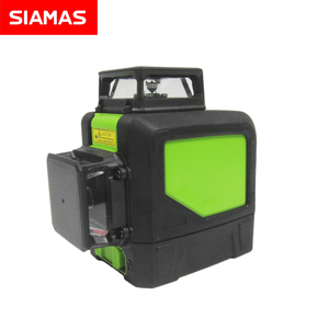SIAMAS niveau laser 2D outil laser vert auto-nivelant <span class=keywords><strong>8</strong></span> lignes deux laser à 360 degrés avec support magnétique - Product Image 2